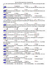 Dự đoán 128 câu hỏi trắc nghiệm môn Vật lý mức cơ bản từ đề mẫu của Bộ giáo dục và đào tạo